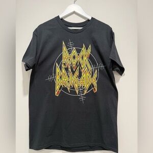 NEW Def Leppard Rock Brigade Gildan Black T-Shirt Size L